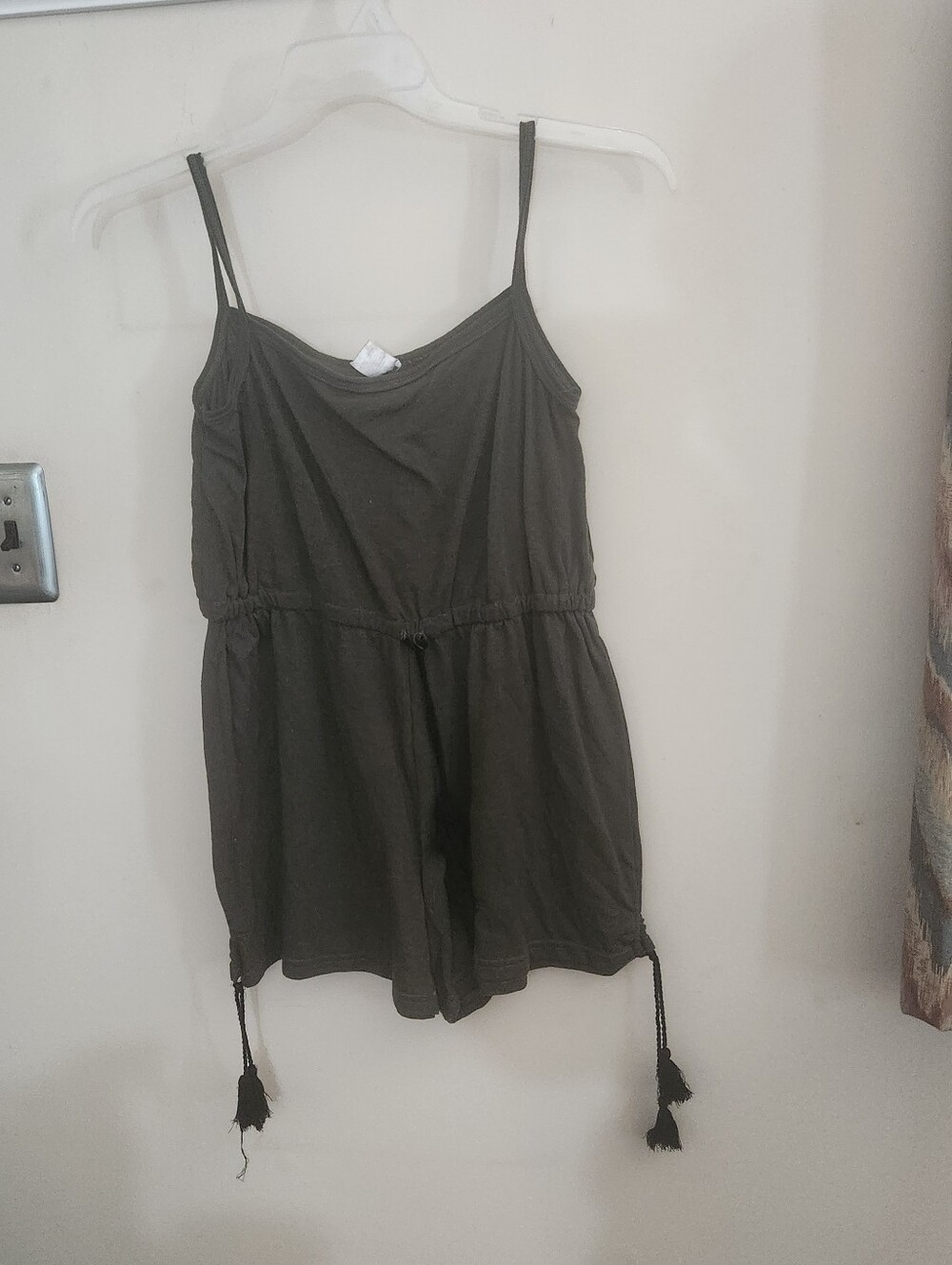 🎉 Olive Green Romper